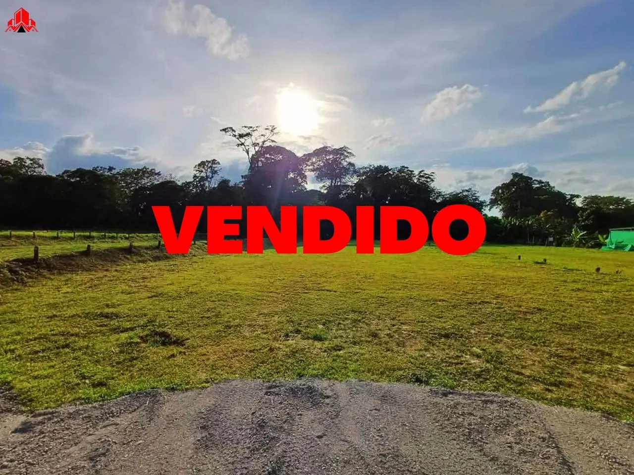 Lote con el sello de vendido
