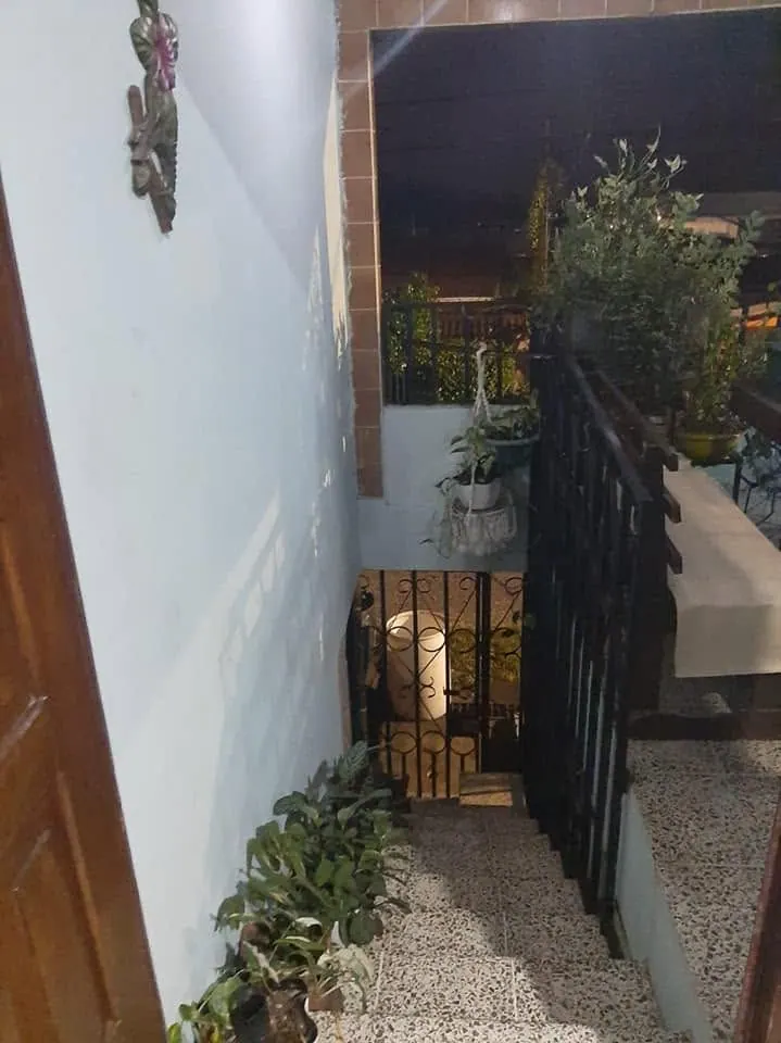 Escalera a la segunda planta